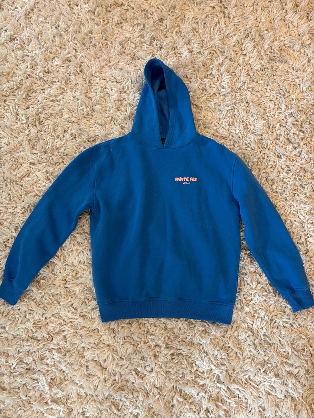 White Fox Boutique Royal Blue Logo Hoodie